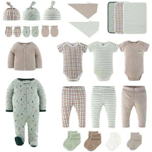 The Peanutshell 23pc Newborn Baby Boy Clothes, 0-3 Months Baby Outfits