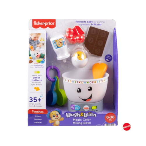 Fisher-Price Laugh and Learn Magic Color Mixing Bowl - Assorted - One Size