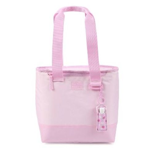 Fulton Bag Co. Lunch Tote with Lip Gloss Holder - Pink