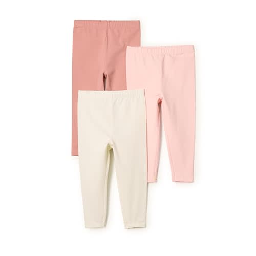 Amazon Essentials x Sofia Grainge Unisex Toddlers and Babies' Cotton Stretchy Leggings with Elastic Waist
