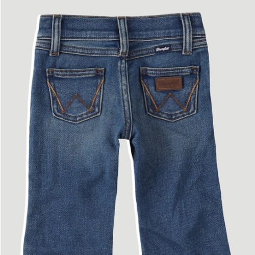 Little Boy's Stitched Pocket Western Jean