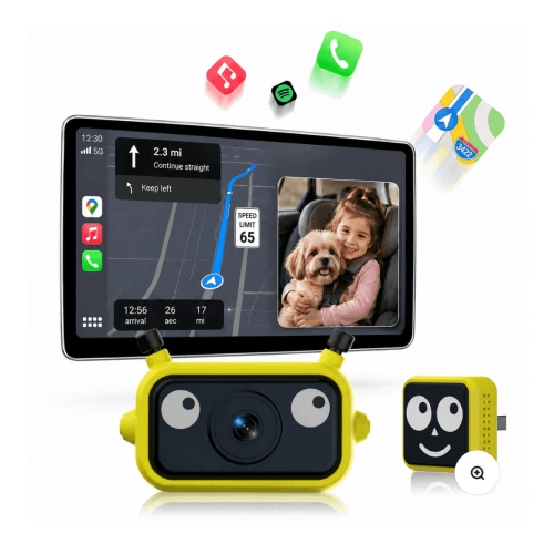 LAMTTO RC38 Baby Monitor Camera for Cars with Wireless CarPlay Adapter
Klarna