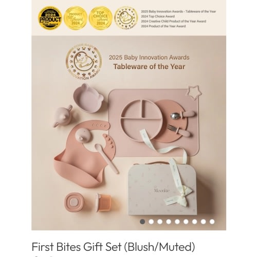 First Bites Gift Set (Blush/Muted)