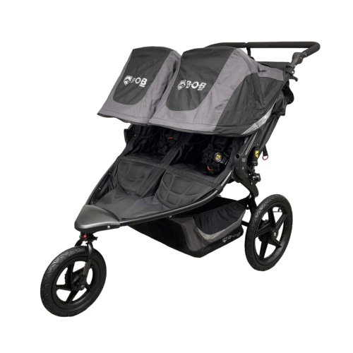 BOB Revolution Flex 3.0 Duallie Stroller, Graphite Black, 2022