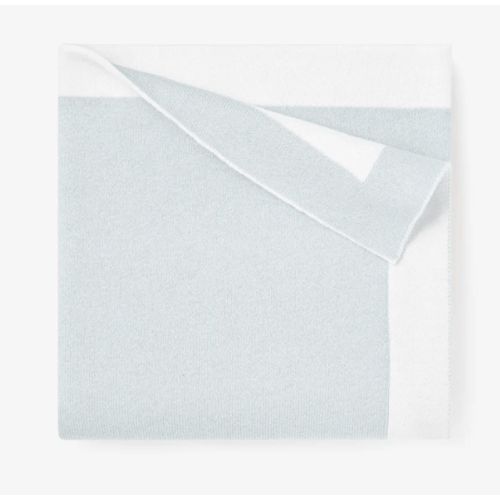 Pale Blue Cashmere Baby Blanket – Elegant Baby