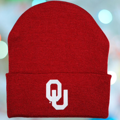 Newborn OU Knit Hat Crimson - Balfour of Norman