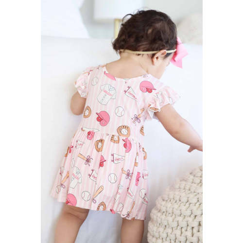 Sleeveless Twirl Bodysuit | Ballpark Babes