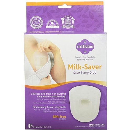Milkies Milk-Saver: Collects Leaking Breast Milk as You Nurse