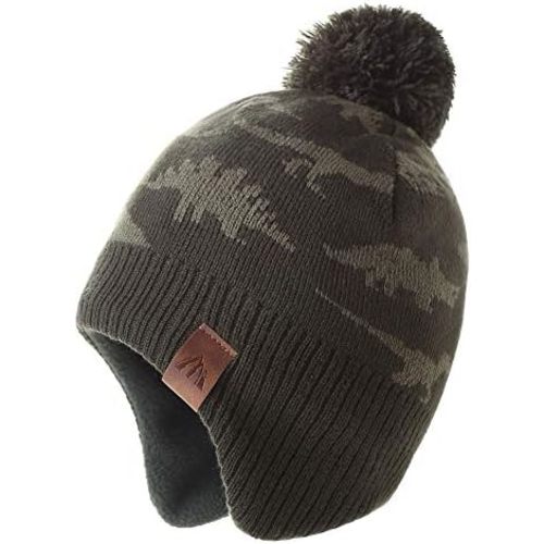 Moon Kitty Baby Boys Hats Toddler Beanies for Boys Winter Fleece Winter Hat Boys