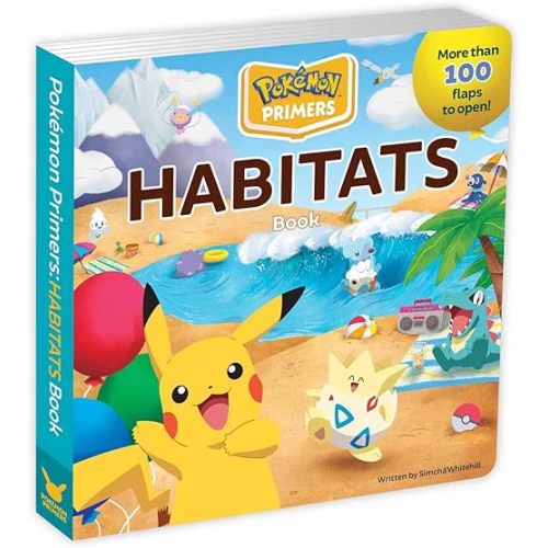 Pokémon Primers: Habitats Book Board book – Lift the flap, October 11, 2022