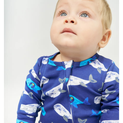 Jonah Blue PJ Footed Onesie Cotton – Holy Pals