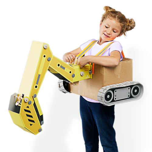 Construction Excavator Costume | KiwiCo
