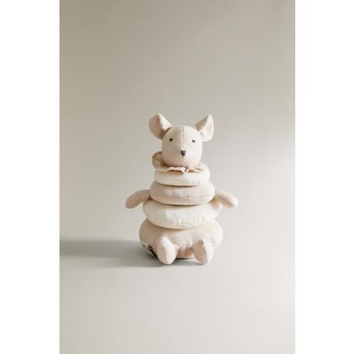 CHILDREN’S STACKER MOUSE PLUSH TOY