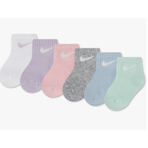 6-Pack Baby/Toddler Socks