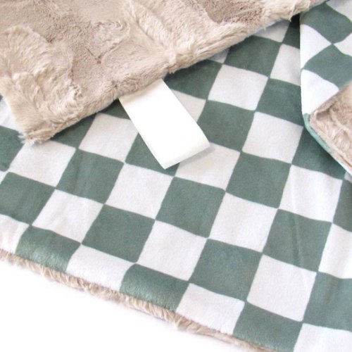 The SOFTEST Checkerboard Lovey, Baby Lovey, Retro Baby Lovey, Popular Baby Gift, Minky Baby Lovie, Check Baby Lovey, Checkered Baby Gift