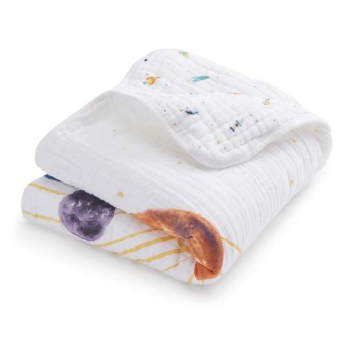 aden + anais Organic Cotton Muslin Blanket in Heritage Floral | aden + anais
