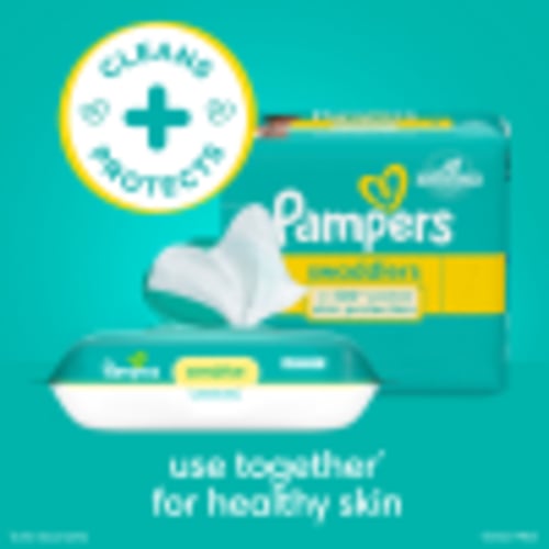Pampers Baby Wipes Sensitive Perfume Free 7X Pop-Top Packs, 504 Count