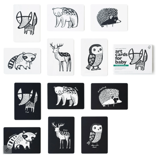 Art Cards for Baby - Woodland Collection