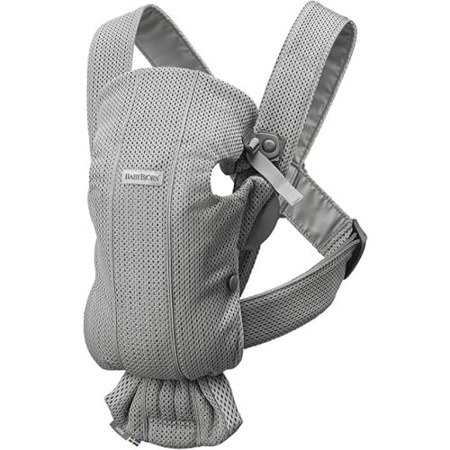 BabyBjörn Baby Carrier Mini, 3D mesh, Gray