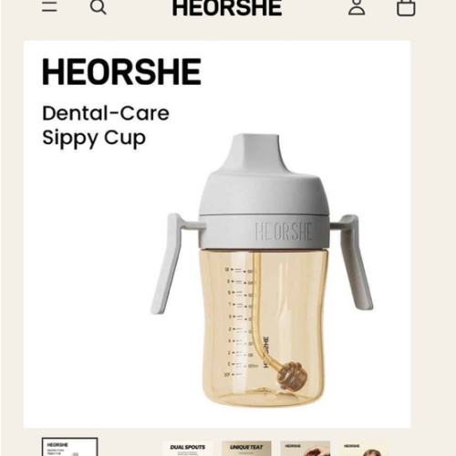 Dental-Care Training Sippy Cup