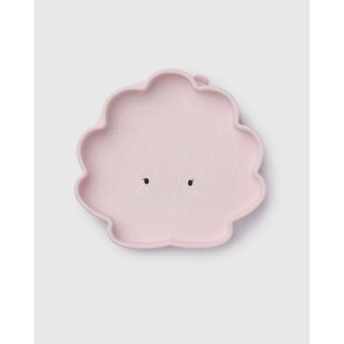 Baby Suction Plate - Skylar Shell