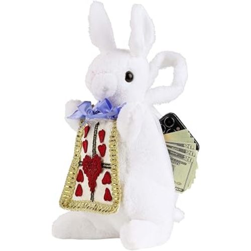 Alice in Wonderland Plush White Rabbit Purse