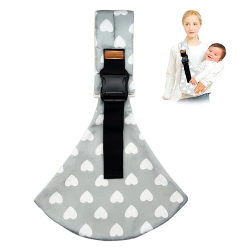 Baby Sling Carrier,Toddler Carrier,2026 New Baby Sling,Portable and Lightweight Sling,Non-Slip Hip Seat Carrying 10-30lbs(Heart)