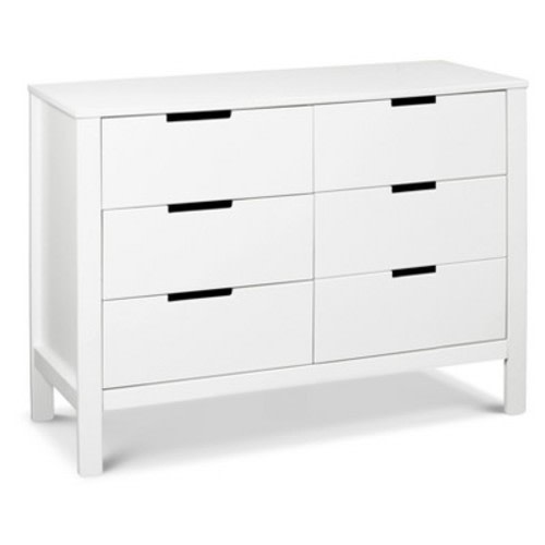 Carter's by daVinci Colby 6-Drawer Double Dresser - White