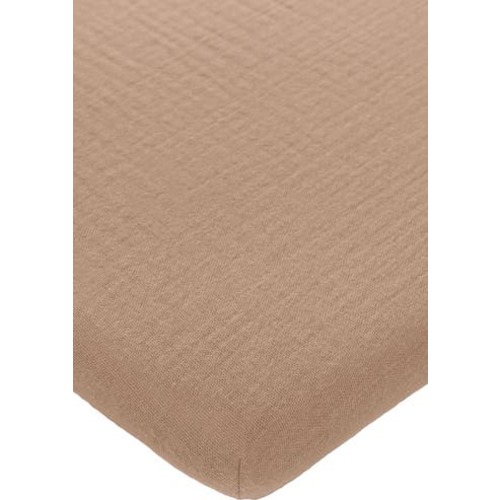 Muslin Fitted Bassinet Crib Sheet