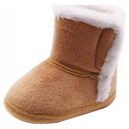 Adarl Baby Girl Boy Cotton Boots Casual Shoes First Walkers Newborn Cute Non-slip Soft Sole Shoe