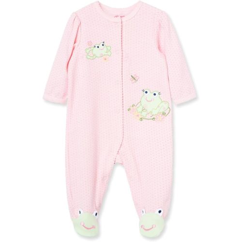 Little Me Clothes for Baby Girls' 100% Cotton Scratch-Free Tag Footie Sleeper