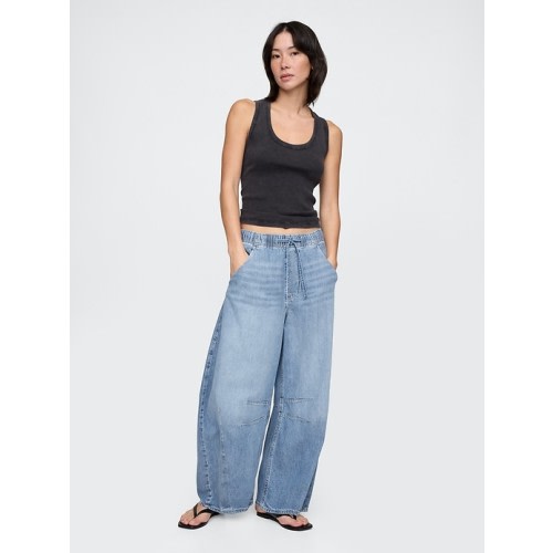 Mid Rise UltraSoft Easy Horseshoe Jeans