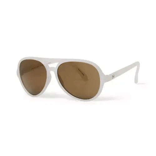 Boy White Aviator Sunglasses by Janie and Jack