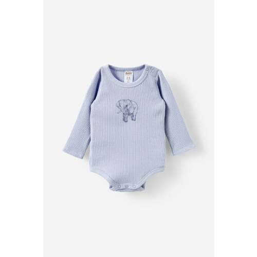 Organic Pointelle Long Sleeve Bubbysuit
