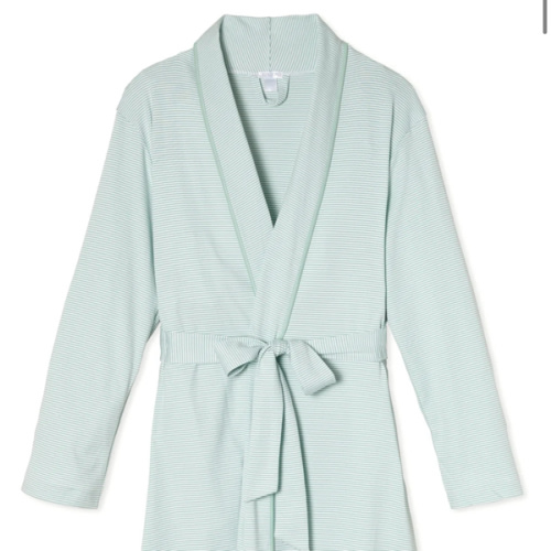 LAKE | Women | Pima Cotton Pajamas | Hydrangea Pima Robe