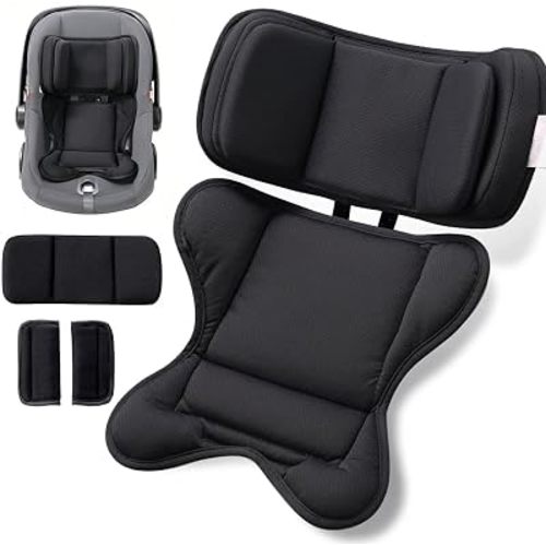 Infant Car seat Insert, for Preemie Newborn Infant, Black