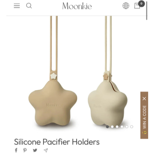 Silicone Pacifier Holders