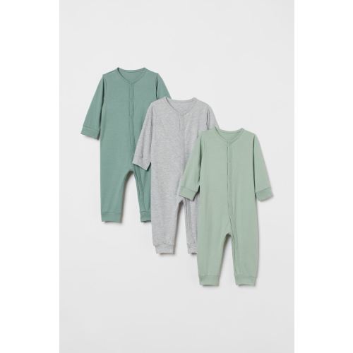 3-pack Cotton Jumpsuits