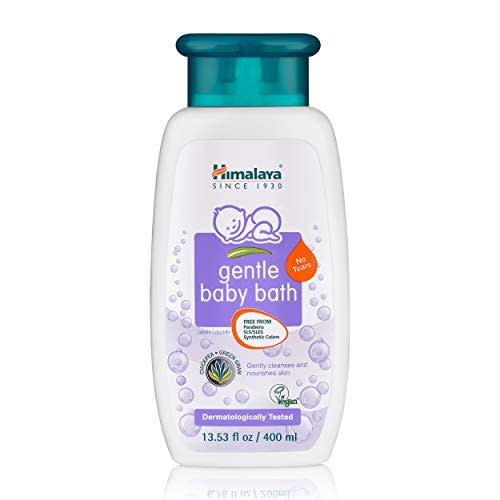Himalaya Gentle Baby Bath, Gentle, Non-Irritating Cleanser for Nourishing Your Baby’s Skin, 13.53 oz