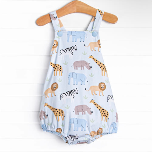 Safari Summer Bubble, Blue – Stitchy Fish