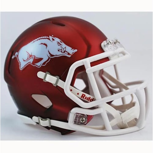 Arkansas Razorbacks CARDINAL Cardinal Speed Mini Helmet - 8560000