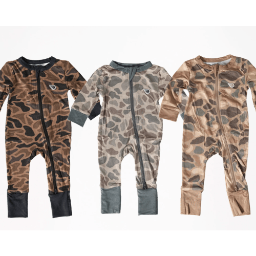 Baby Zip Up Bundle - Classic Camo – BURLEBO
