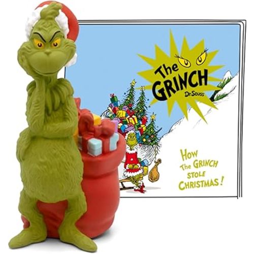Tonies The Grinch Audio Toy Figurine from How The Grinch Stole Christmas by Dr. Seuss