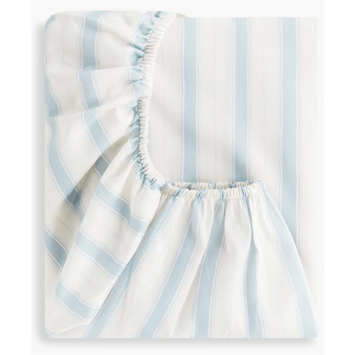 Seaside Stripes Changing Pad Cover - Ocean