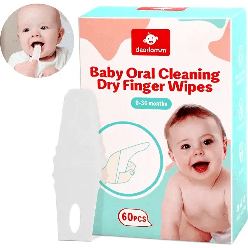 Dearlomum Toddler Baby Dry Wipes, Baby Newborn mouth wipes