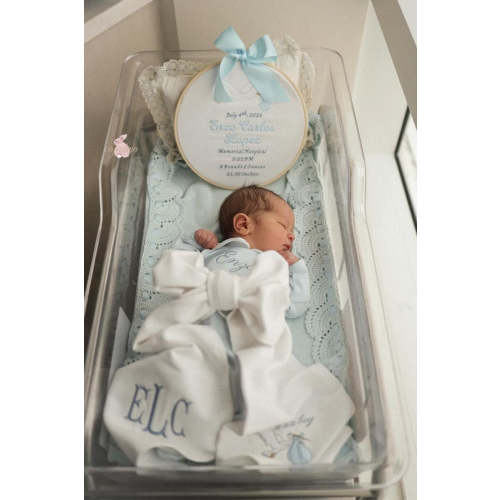 Stork Birth Stats Keepsake Plaque – Caprilina