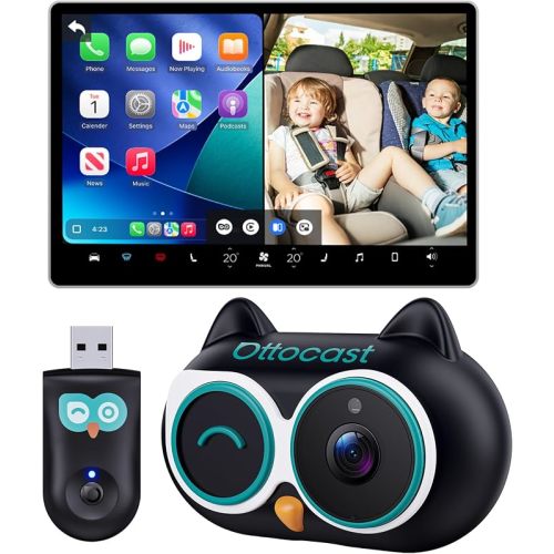 OTTOCAST Baby Car Camera & Wireless CarPlay Adapter 2026