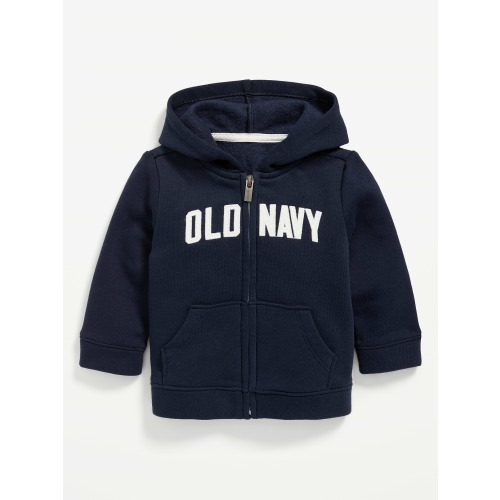 Logo-Graphic Zip Hoodie for Baby
