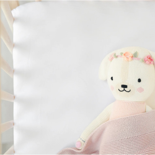 Simply Organic Bamboo Baby Crib Sheets | Soft & Hypoallergenic