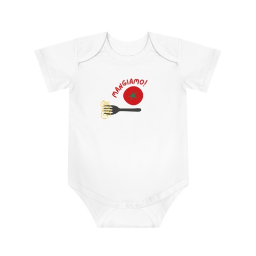 Mangiamo (Rosso) Infant Onesie
